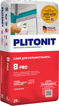 PLITONIT В PRO Клей с повышенной адгезией